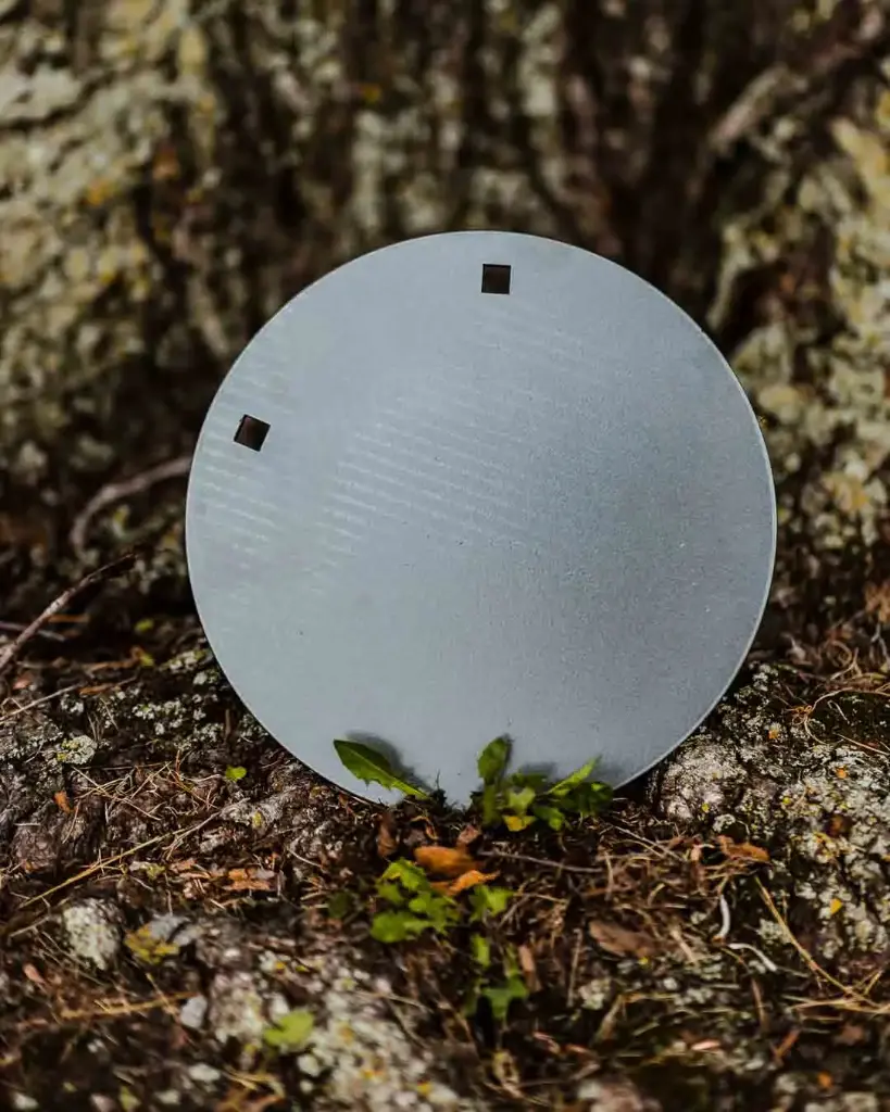12″ Round AR500 Gong Target | TA Targets